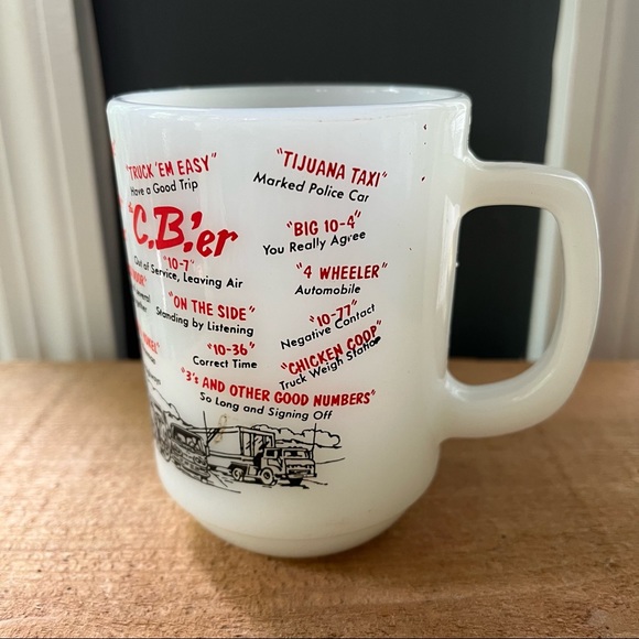 Vintage CB Trucker Mug - Picture 3 of 4